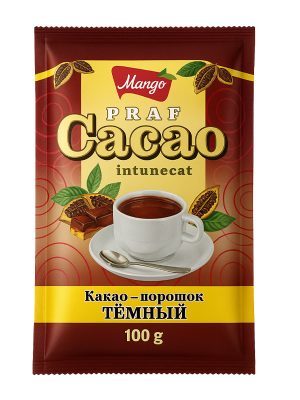 Cacao pudră întunecată 100g