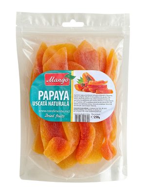 Papaya uscată naturală